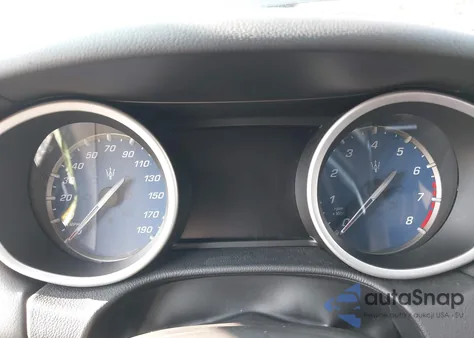 2017 Maserati Ghibli S Q4 z USA, uszkodzony, nr VIN ZAM57RTA3H1230255